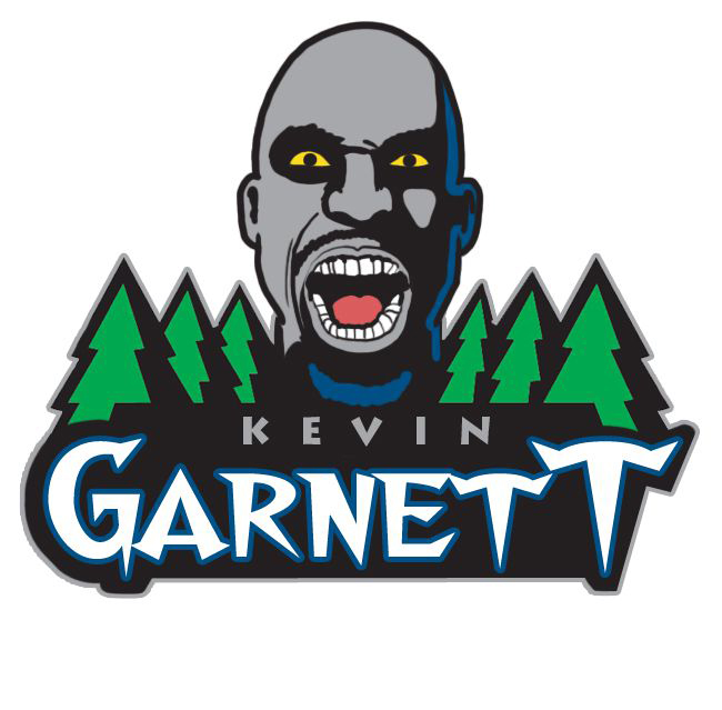 Minnesota Timberwolves Garnett Logo fabric transfer